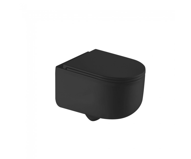 Чаша унітазу QTAP TAURUS ULTRA QUIET QT2433084EUQMB QT2433084EUQMB