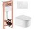 Унитаз с инсталляцией QTAP NEST QT2433084EUQW46146 QT2433084EUQW46146