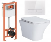 Туалет 4-в-1 QTAP PRESTO QT24332615EW0133M425V1105GW