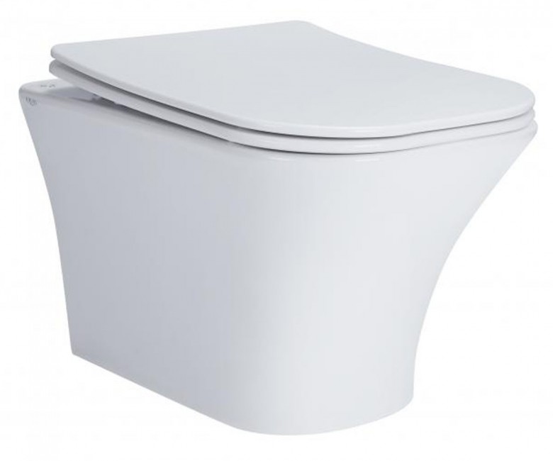 Безободковый унитаз QTAP PRESTO QT24332615EW QT24332615EW