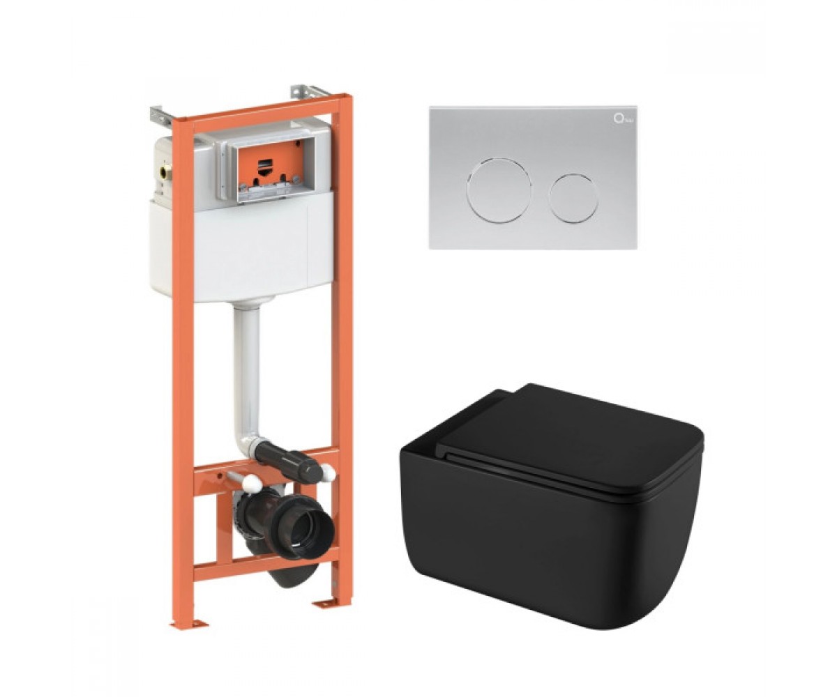 Комплект для інсталяції QTAP GEMINI ULTRA QUIET QT2533076EUQMB46170 QT2533076EUQMB46170