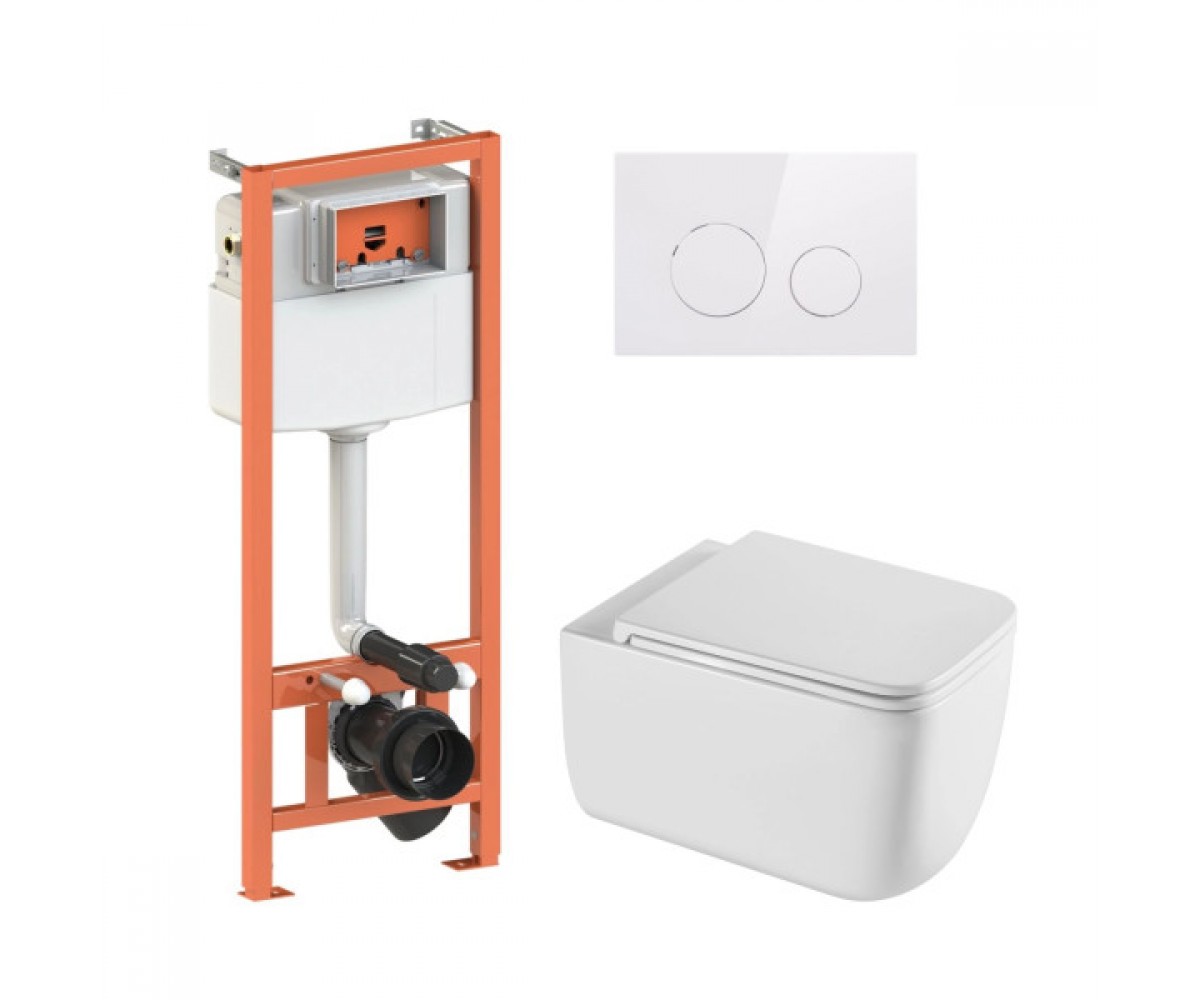 Інсталяційний комплект QTAP GEMINI ULTRA QUIET QT2533076EUQW46156 QT2533076EUQW46156