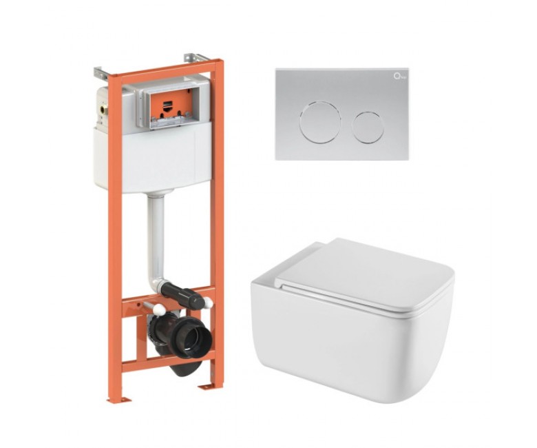 Інсталяційний комплект QTAP GEMINI ULTRA QUIET QT2533076EUQW46158 QT2533076EUQW46158