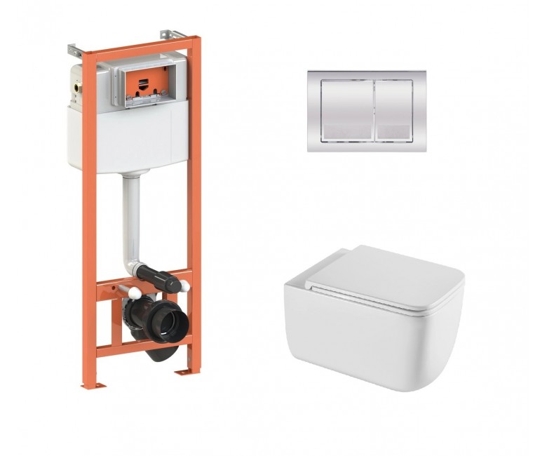 Інсталяційний комплект QTAP GEMINI ULTRA QUIET QT2533076EUQW46161 QT2533076EUQW46161
