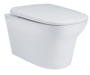 Безобідковий унітаз QTAP GEMINI QT25332614EW