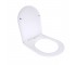 Qtap сиденье для унитаза напольного (Grand) 560×363×30 мм, White, с микролифтом, Slim Duroplast, Quick Release QT26228301W3  QT2