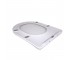 Qtap сиденье для унитаза напольного (Grand) 560×363×30 мм, White, с микролифтом, Slim Duroplast, Quick Release QT26228301W3  QT2