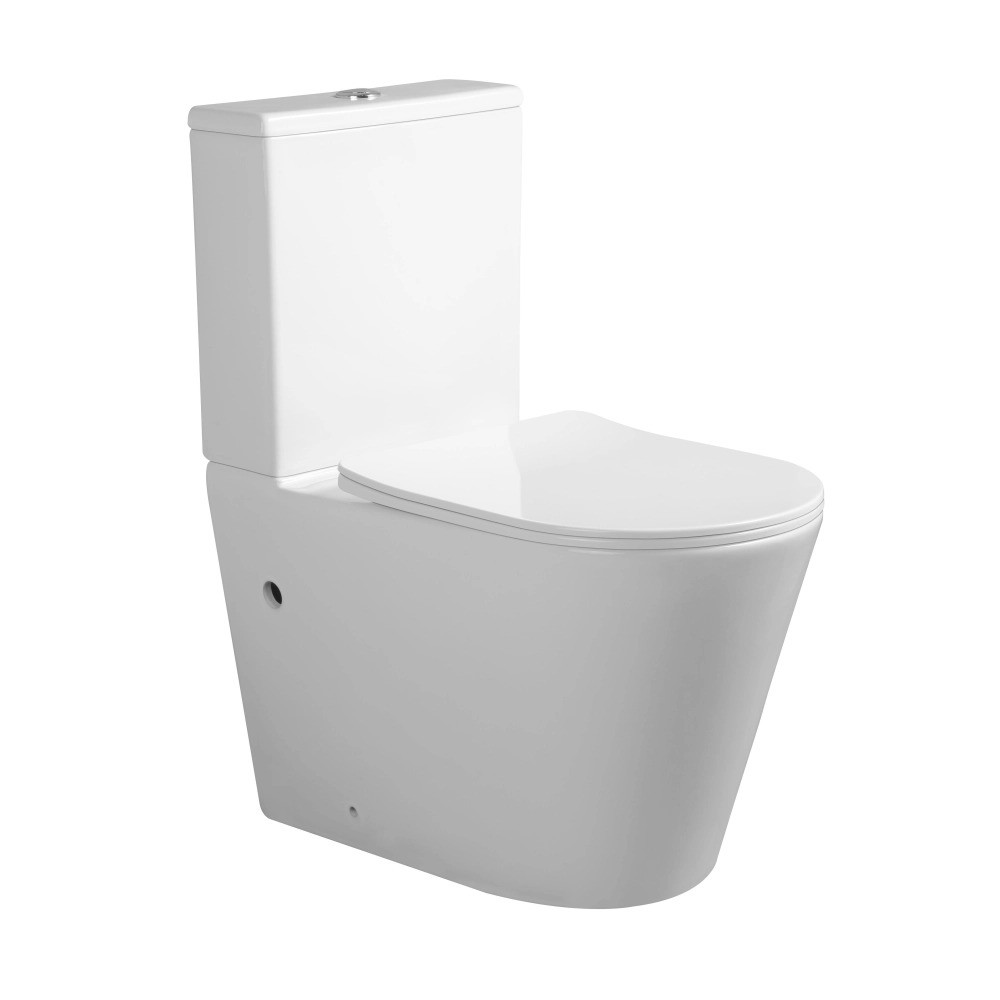 Унітаз-компакт QTAP VLASTA ULTRA QUIET QT28228300W QT28228300W