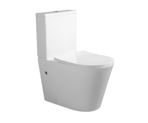 Унітаз-компакт QTAP VLASTA ULTRA QUIET QT28228300W