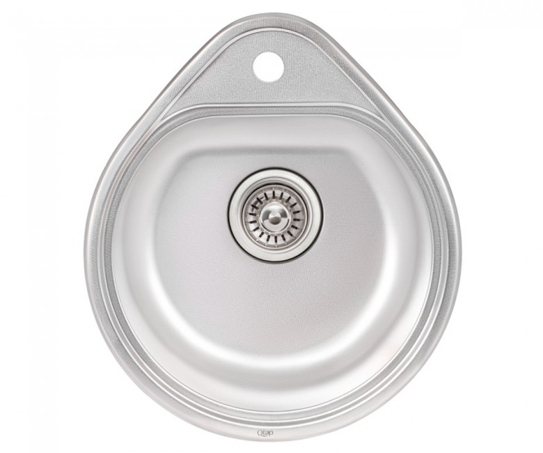 Мойка круглая 44х50 см QTAP  QT4450SAT08 QT4450SAT08