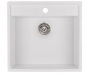 Кухонна мийка з сифоном QTAP QT5250WHI650 QTAP  QT5250WHI650