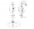 Душевая система  SLOUP QT57103OC:Чертеж 