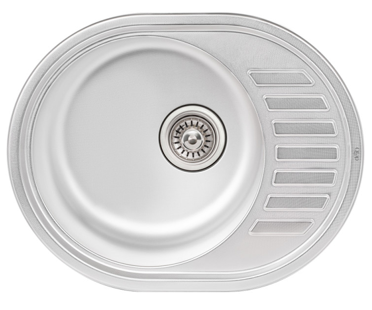 Мийка овальна 57х45 см QTAP QT5745MICDEC08 QTAP  QT5745MICDEC08 QT5745MICDEC08