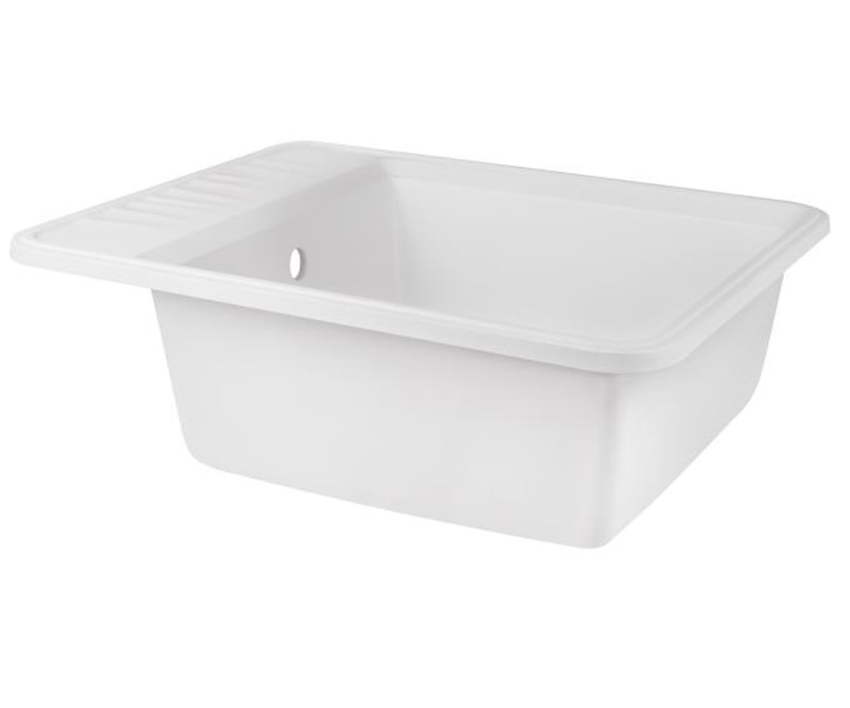 Прямоугольная мойка  QT6250WHI650:Фото 2