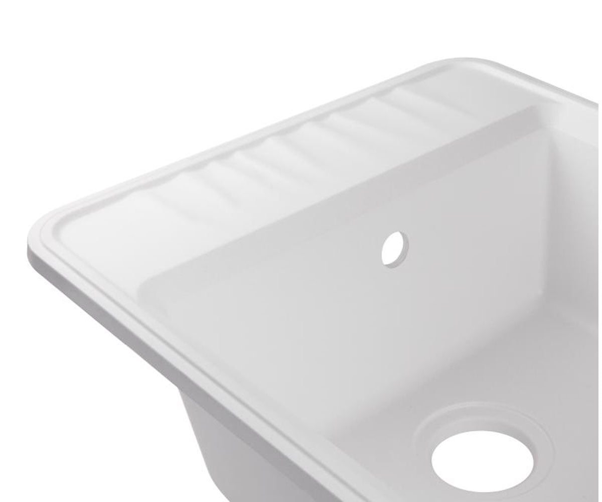 Прямоугольная мойка  QT6250WHI650:Фото 3
