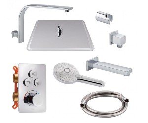 Система з термостатом QTAP ГОЛОСУВАТИ QT6443T105NKCSET