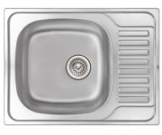 Мийка з сифоном 65х50 см QTAP QT6550MICDEC08 QTAP  QT6550MICDEC08