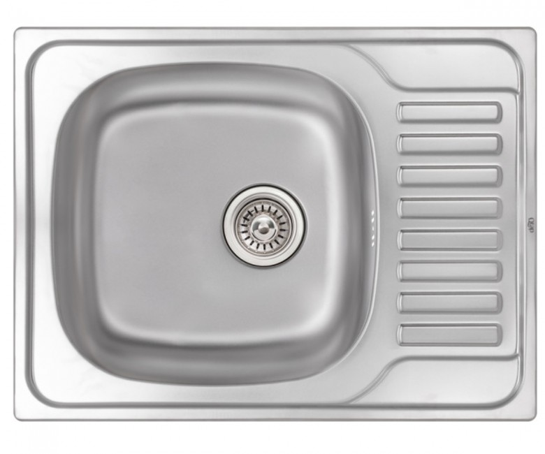 Мийка з сифоном 65х50 см QTAP QT6550MICDEC08 QTAP  QT6550MICDEC08 QT6550MICDEC08