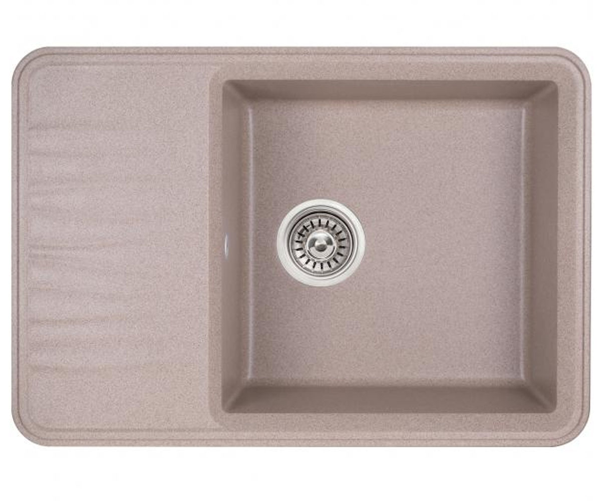 Композитна мийка з сифоном QTAP QT7440BEI551 QTAP  QT7440BEI551 QT7440BEI551