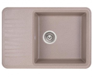 Композитна мийка з сифоном QTAP QT7440BEI551 QTAP  QT7440BEI551