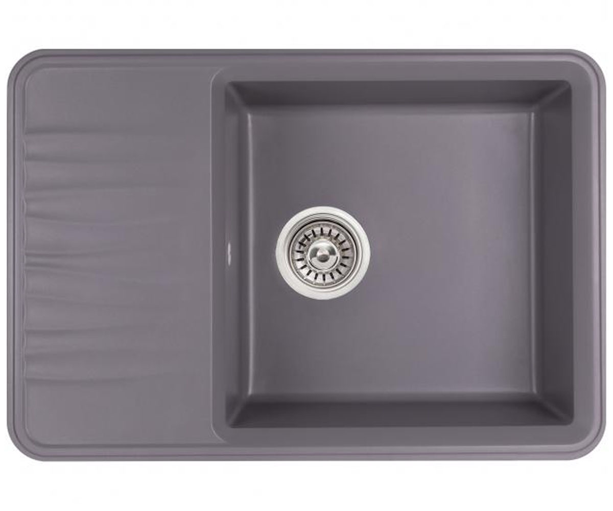 Композитна мийка з сифоном QTAP QT7440GRE471 QTAP  QT7440GRE471 QT7440GRE471