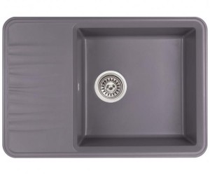 Композитна мийка з сифоном QTAP QT7440GRE471 QTAP  QT7440GRE471