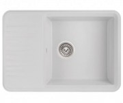 Композитна мийка з сифоном QTAP QT7440WHI650 QTAP  QT7440WHI650