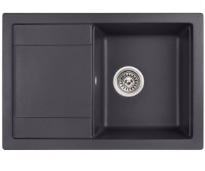 QTAP QT7449BET502 композитна мийка з сифоном QTAP  QT7449BET502