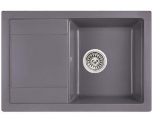 QTAP QT7449GRE471 композитна мийка з сифоном QTAP  QT7449GRE471
