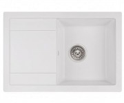 QTAP QT7449WHI650 композитна мийка з сифоном QTAP  QT7449WHI650