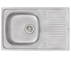 Прямокутна мийка 78х50 см QTAP QT7850SAT08 QTAP  QT7850SAT08