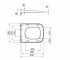 Сиденье с микролифтом  TERN QT99HY2238W:Чертеж 