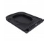 Qtap сиденье для унитаза (Tern) 435x345x55 мм, Matt Black, с микролифтом, Slim Duroplast, Quick Release QT99HY2322MB  QT99HY2322