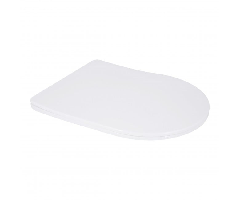 Сидіння для унітаза Grand з мікроліфтом Slim Duroplast, Quick Relase Qtap QTAP  QT99SC2381W QT99SC2381W