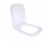 Qtap сиденье для унитаза напольного (Stenava) 435×345×30 мм, White, с микролифтом, Slim Duroplast, Quick Release QT99SC8303W  QT
