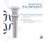Раковина накладная Qtap Aquarius 470x380x120 мм, Marble, прямоугольная, с донным клапаном QTAQA188MR49782  QTAQA188MR49782:Фото 