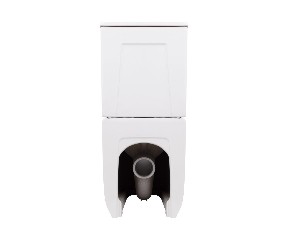 Унитаз напольный Qtap Aquarius Ultra Quiet 620×355×790 мм с сиденьем Soft-close, White QTAQAW27W49262  QTAQAW27W49262:Фото 1