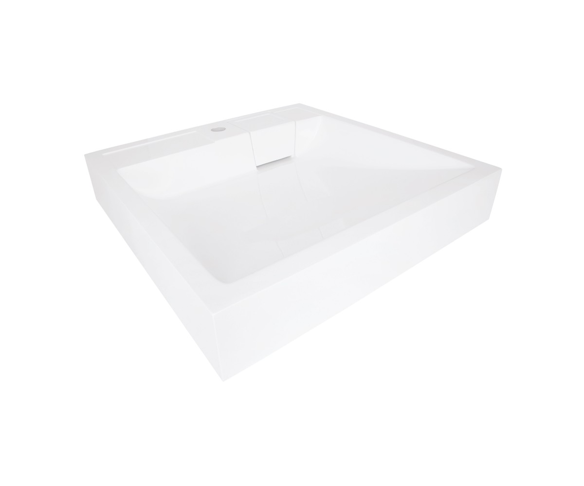 Раковина на пральну машину Qtap Arvin 595x595x115 мм, White QTARV2365WHI48575 QTAP  QTARV2365WHI48575 QTARV2365WHI48575