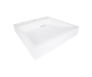 Раковина на пральну машину Qtap Arvin 595x595x115 мм, White QTARV2365WHI48575 QTAP  QTARV2365WHI48575