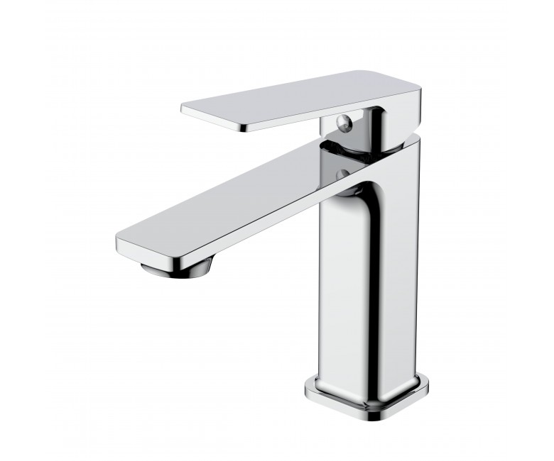 Змішувач для раковини низький Qtap Capricorn, Chrome (k26) QTCAP1060102C48219 QTAP  QTCAP1060102C48219 QTCAP1060102C48219
