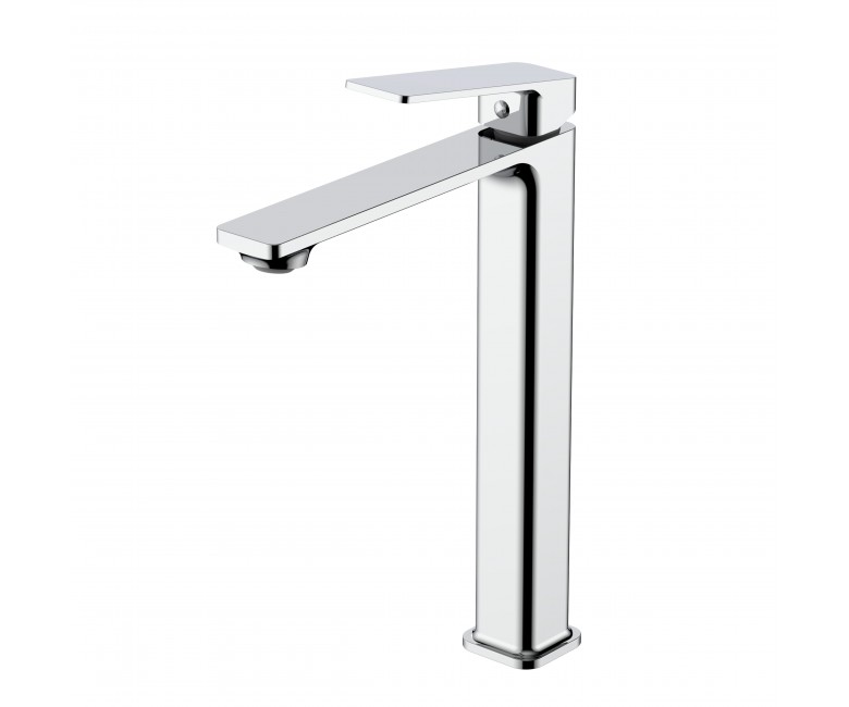 Змішувач для раковини високий Qtap Capricorn, Chrome (k26) QTCAP1060H102C48220 QTAP  QTCAP1060H102C48220 QTCAP1060H102C48220