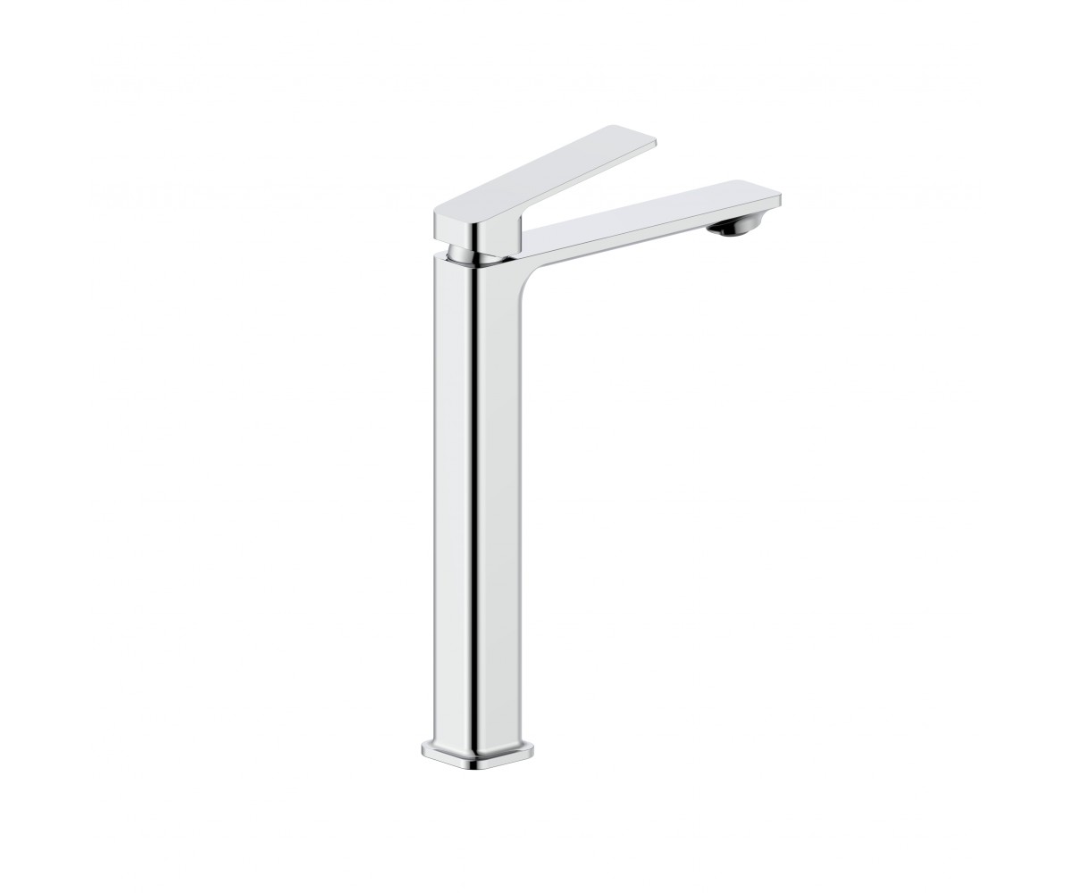 Смеситель для раковины высокий Qtap Capricorn, Chrome (k26) QTCAP1060H102C48220  QTCAP1060H102C48220:Фото 3