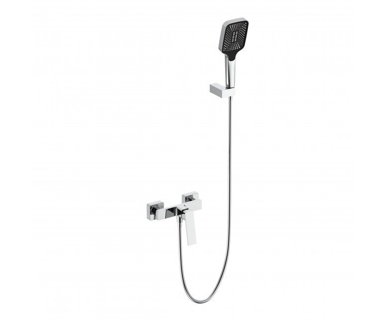 Змішувач для душу Qtap Capricorn з душовим гарнітуром Chrome (k35) QTCAP4060102C48221 QTAP  QTCAP4060102C48221 QTCAP4060102C48221