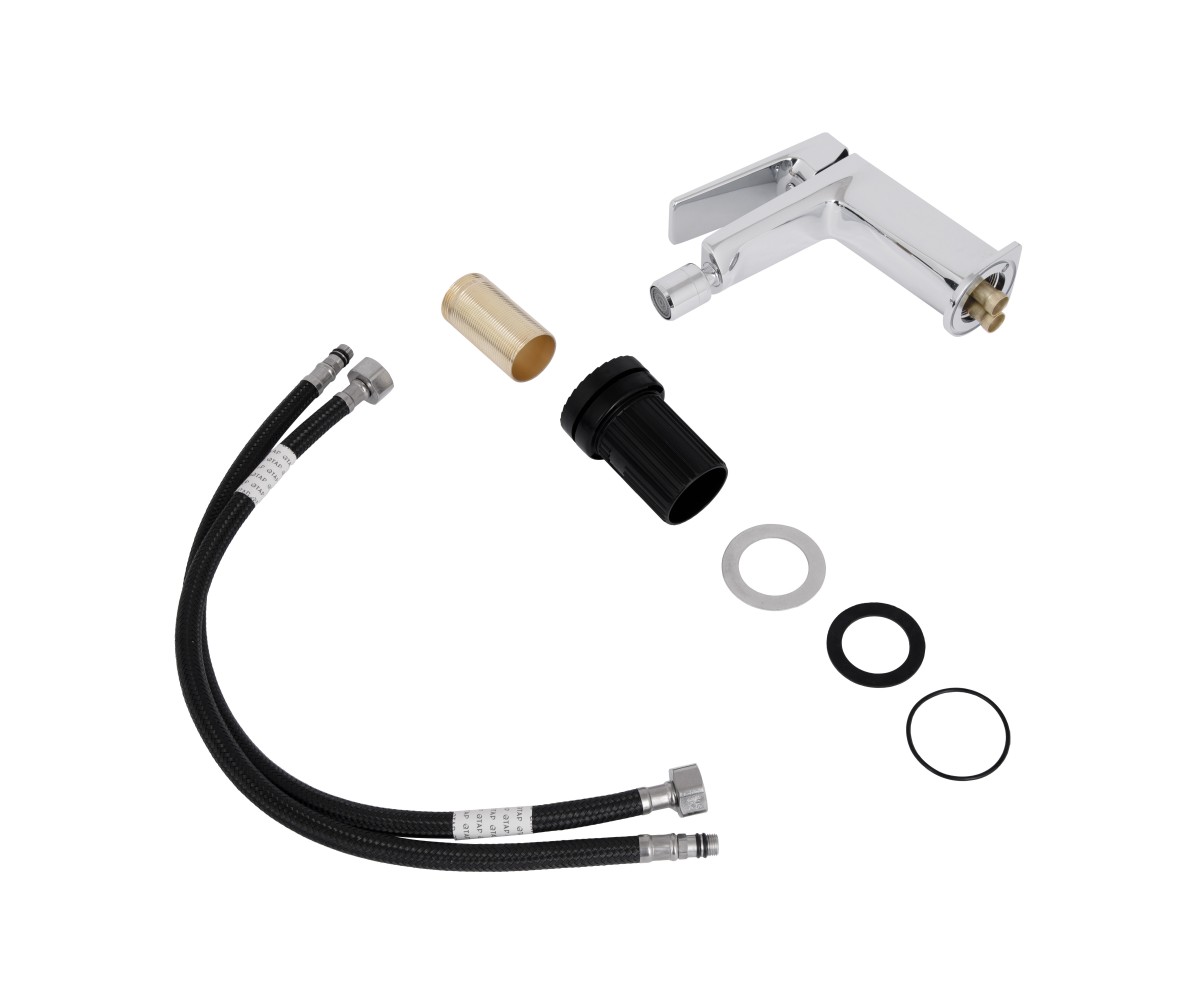 Смеситель для биде Qtap Crow QTCRO255CRM49177 Chrome  QTCRO255CRM49177:Фото 1