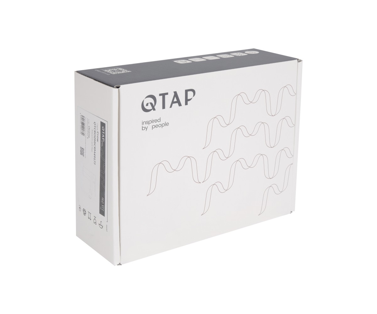 Смеситель для биде Qtap Crow QTCRO255CRM49177 Chrome  QTCRO255CRM49177:Фото 2