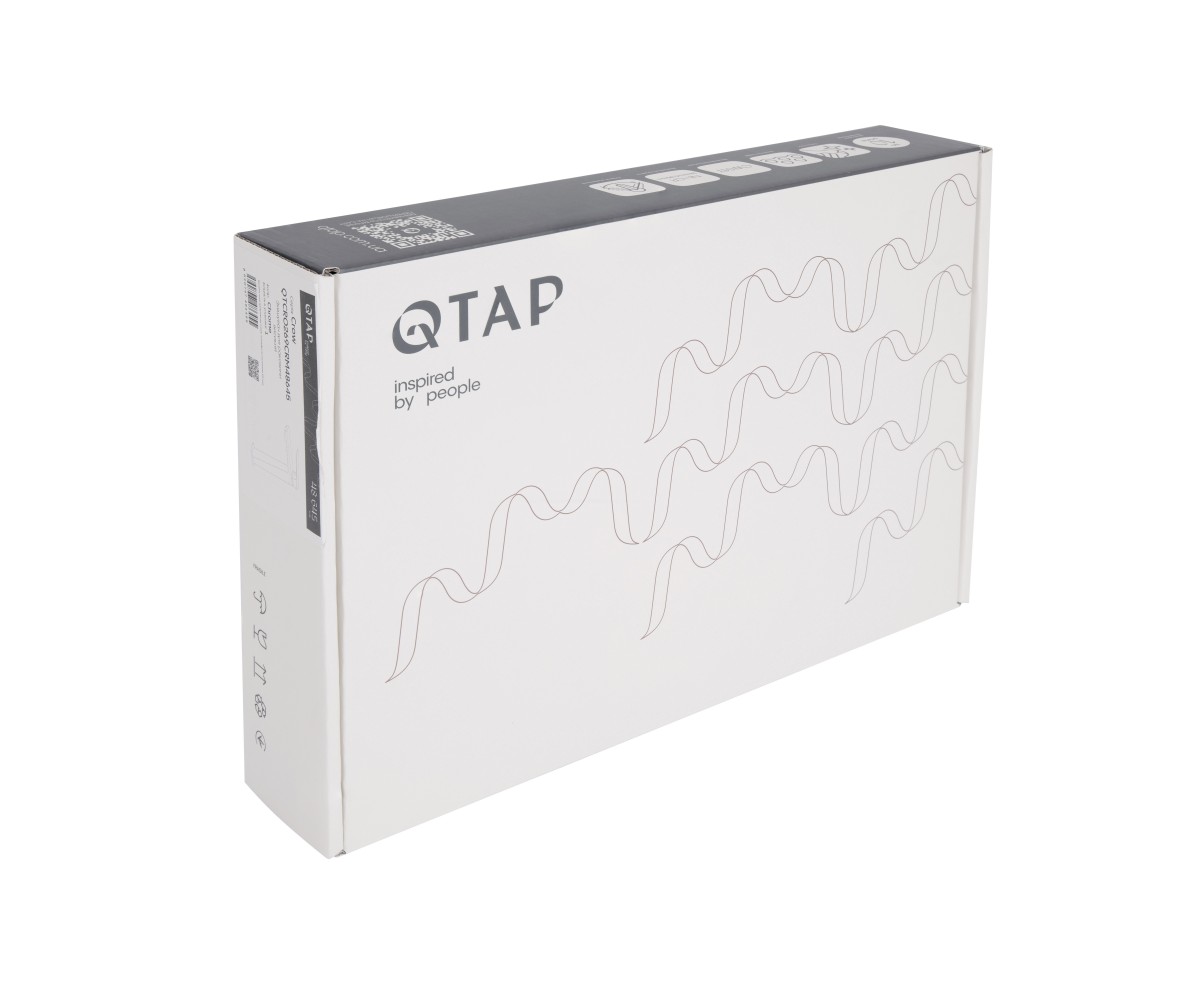 Смеситель для раковины высокий Qtap Crow QTCRO269CRM48645 Chrome  QTCRO269CRM48645:Фото 2