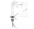 Смеситель для раковины высокий Qtap Crow QTCRO269CRM48645 Chrome  QTCRO269CRM48645:Фото 3