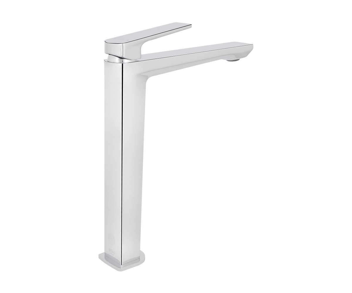 Смеситель для раковины высокий Qtap Crow QTCRO269CRM48645 Chrome  QTCRO269CRM48645:Фото 4