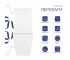 Унитаз-компакт Qtap Crow Eco безободковый с сиденьем Soft-close QTCRO27W48750  QTCRO27W48750:Фото 8