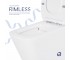 Унитаз-компакт Qtap Crow Eco безободковый с сиденьем Soft-close QTCRO27W48750  QTCRO27W48750:Фото 10